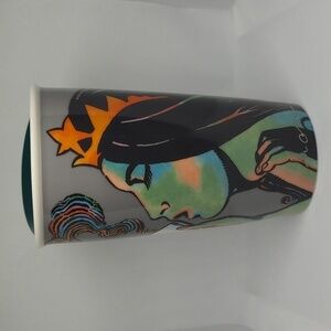 STARBUCKS Milton Glaser Limited Edition 25 Anniversary 2016 Siren Travel Tumbler